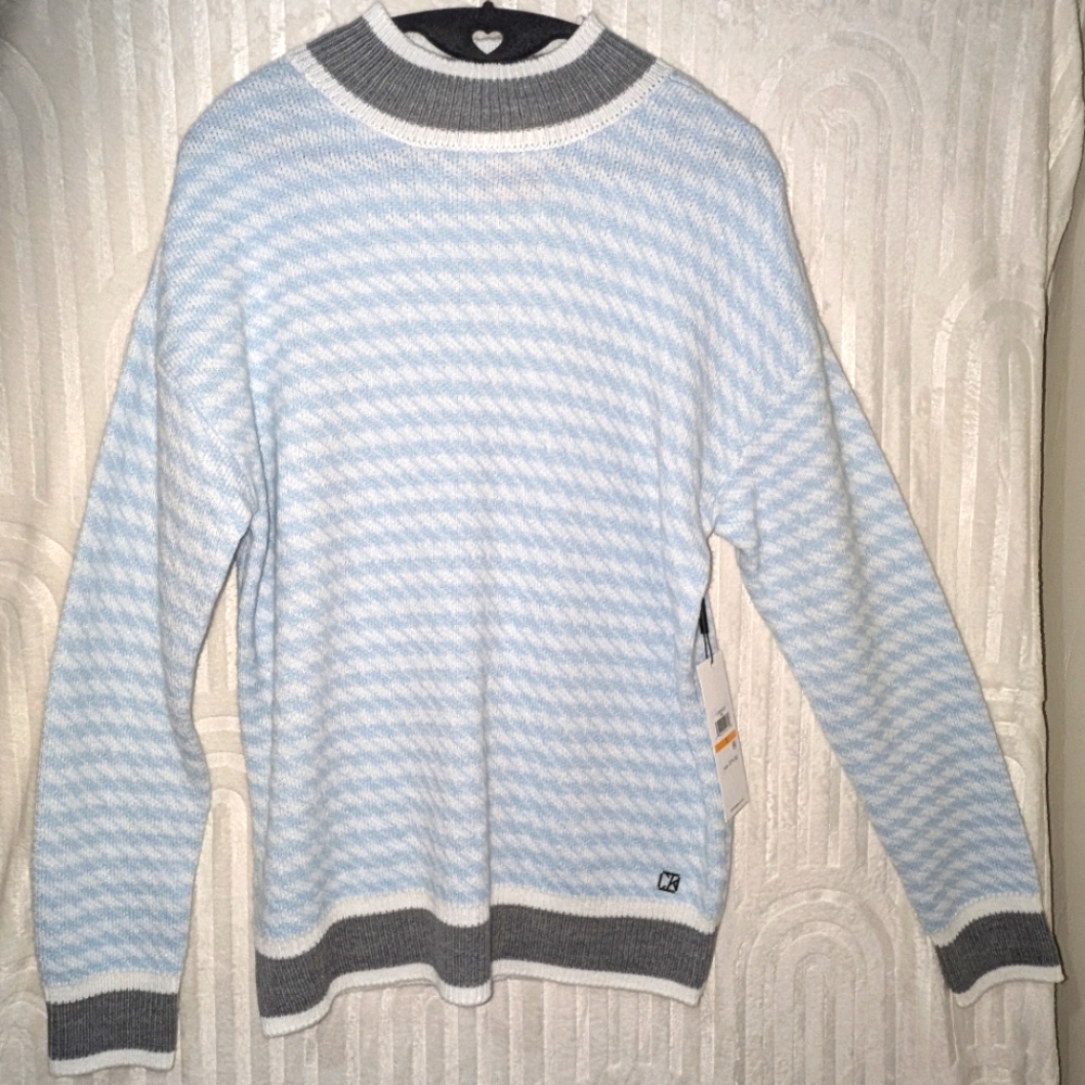 Calvin Klein Blue Sweater, S, Women's